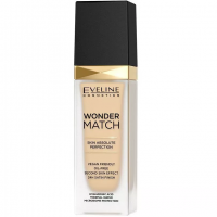 Eveline Cosmetics - Адаптирующаяся тональная основа Wonder Match, 25 Light Beige, 30 мл тональная основа pupa made to last тон 030 натуральный беж 30мл