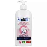 Neutrale - Гель для мытья детской посуды и игрушек  для чувствительной кожи Sensitive, 400 мл synergetic биоразлагаемый гель бальзам для мытья посуды и детских игрушек сочный гранат и абрикос 500