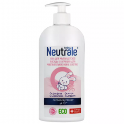 Фото Neutrale - Гель для мытья детской посуды и игрушек  для чувствительной кожи Sensitive, 400 мл