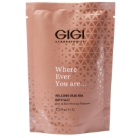 НЕ ЗАЛИВАТЬ GIGI - GIGI Cosmetic Labs Where Ever You Are - Соль для ванн с минералами мёртвого моря, 100 г