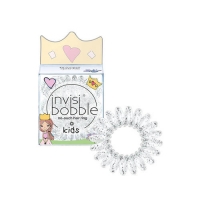 Invisibobble - Резинка для волос Kids princess sparkle прозрачная с блёстками