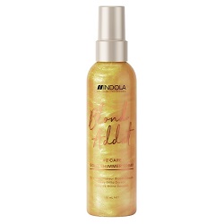 Фото Indola Professional Blond Addict Gold Shimmer Spray - Спрей для придания золотого блеска, 150 мл