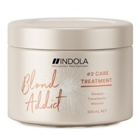 Indola Professional Blond Addict Treatment - Маска для окрашенных и обесцвеченных волос, 200 мл - фото 1