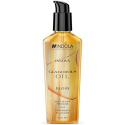 Фото Indola Professional Innova Glamorous Oil Gloss - Несмываемая маска-масло, Сияние для волос, 75 мл