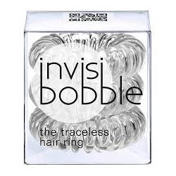 Фото Invisibobble Crystal Clear - Резинка-браслет для волос(прозрачная) 3 штуки