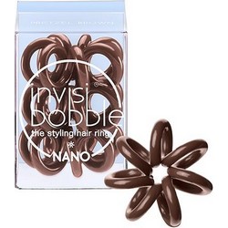 Фото Invisibobble Nano Pretzel Brown - Резинка-браслет для волос, цвет коричневый