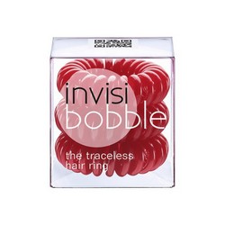 Фото Invisibobble Raspberry Red - Резинка-браслет для волос (красная) 3 штуки
