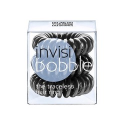 Фото Invisibobble True Black - Резинка-браслет для волос (черная) 3 штуки