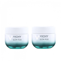 Фото Vichy - Комплект: Слоу Аж Укрепляющий крем для сухой кожи SPF 30, 2 шт. по 50 мл, 1 шт