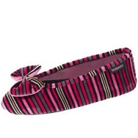 

Isotoner - Балеринки 93411 на резиновой подошве, Велюр мультиколор, размер 37-38