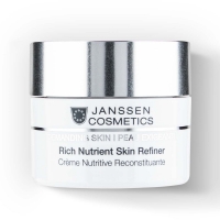 Janssen Demanding Skin Rich Nutrient Skin Refiner - Обогащенный дневной питательный крем (SPF-4) 50 мл tonymoly крем для рук с экстрактом персика клубники папайи ванильного сахара