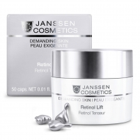 Фото Janssen Cosmetics Retinol Lift - Капсулы с ретинолом для разглаживания морщин, 50 шт