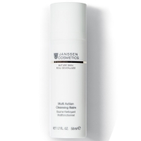 Janssen Cosmetics Mature Skin Multi Action Cleansing Balm - Бальзам мультифункциональный для очищения кожи, 50 мл esmi skin minerals кисть для лица угольная для нанесения очищающей и смягчающей маски charcoal brush