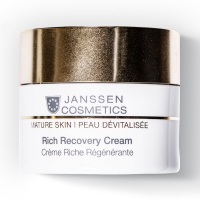 Janssen Cosmetics Rich Recovery Cream - Крем регенерирующий с комплексом регенерации зрелой кожи, 50 мл blom микроигольные патчи global anti age с экстрактом красного клевера для омоложения кожи