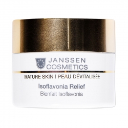 Фото Janssen Cosmetics Mature Skin Isoflavonia Relief - Капсулы с фитоэстрогенами и гиалуроновой кислотой, 50 шт