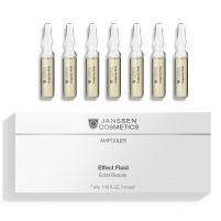 Фото Janssen Cosmetics Couperose Fluid - Сосудоукрепляющий концентрат для кожи с куперозом в ампулах, 7 x 2 мл
