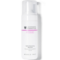 Janssen Cosmetics Soft cleansing mousse - Нежный очищающий мусс с аллантоином, 150 мл filorga мусс для снятия макияжа 150 мл