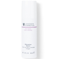 Janssen Cosmetics - Сыворотка с антибактериальным действием Microsilver Serum, 30 мл сыворотка тон с гиалуроновой кислотой и коэнзимом q10 hydro pure tinted serum 11531 2 light 30 мл