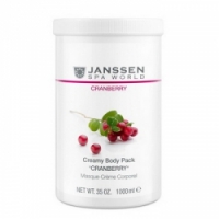 

Janssen Janssen Spa World Creamy Body Pack "Cranberry" - Омолаживающее кремовое обертывание "Клюква" 1000 мл