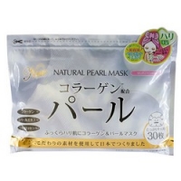 Japan Gals - Курс натуральных масок для лица с экстрактом жемчуга 30 шт сыворотка для лица japan gals pure beau essence с гиалуроновой кислотой 25 мл