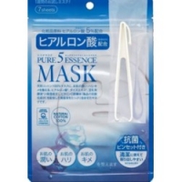 Japan Gals Pure5 Essential - Маска с гиалуроновой кислотой, 1 шт. маска для лица japan gals органические с экстрактом розы 7 шт