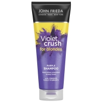 John Frieda Violet Crush - Шампунь с фиолетовым пигментом для нейтрализации желтизны светлых волос, 250 мл