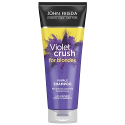 Фото John Frieda Violet Crush - Шампунь с фиолетовым пигментом для нейтрализации желтизны светлых волос, 250 мл