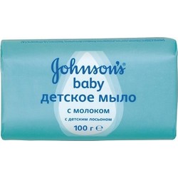 Фото Johnson & Johnson Johnsons baby - Мыло с экстрактом натурального молочка, 100 г