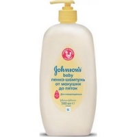 Johnson  Johnson Johnsons baby - Пенка-шампунь От макушки до пяток, 500 мл