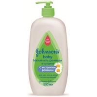 Johnson  Johnson Johnsons baby - Детский мягкий гель для мытья и купания, 500 мл
