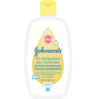 

Johnson & Johnson Johnsons - Детское молочко для нежного увлажнения От макушки до пяточек, 200 мл