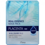 Фото Juno Real Essence Mask Pack Placenta - Маска тканевая с плацентой, 25 мл