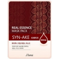 Juno Real Essence Mask Pack Syn-Ake - Маска тканевая со змеиным ядом, 25 мл