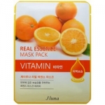 Фото Juno Real Essence Mask Pack Vitamin - Маска тканевая с витаминами, 25 мл