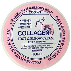 Фото Juno Zuowl Foot Elbow Cream Collagen - Крем для ног и локтей с коллагеном, 100 мл