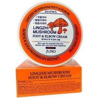

Juno Zuowl Foot Elbow Cream Linzhi Mushroom - Крем для ног и локтей с грибами линчжи, 100 мл
