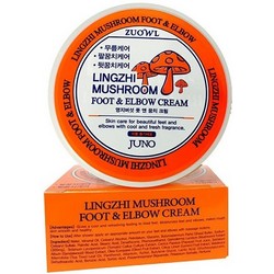 Фото Juno Zuowl Foot Elbow Cream Linzhi Mushroom - Крем для ног и локтей с грибами линчжи, 100 мл