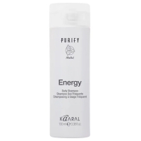 Kaaral - Интенсивный энергетический шампунь с ментолом Daily Purify Energy Shampoo, 100 мл