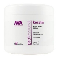 Kaaral AAA Keratin Royal Jelly Cream - Питательная маска для восстановления окрашенных волос, 500 мл