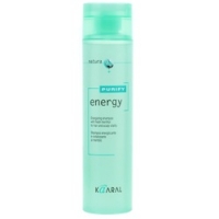 Kaaral Purify Energy Shampoo - Интенсивный энергетический шампунь с ментолом, 250 мл