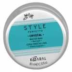 Фото Kaaral Style Perfetto Crystal Water Wax - Воск для волос с блеском, 80 мл