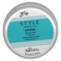 Kaaral Style Perfetto Crystal Water Wax - Воск для волос с блеском, 80 мл