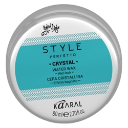 Kaaral Style Perfetto Crystal Water Wax - Воск для волос с блеском, 80 мл фото Фото Kaaral Style Perfetto Crystal Water Wax - Воск для волос с блеском, 80 мл