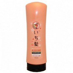 Фото Kanebo Ichikami - Бальзам-ополаскиватель для поврежденных волос, Масло абрикоса, 200 мл.