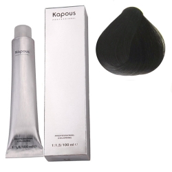 Фото Kapous Крем-краска для волос - 4.07 насыщенный холодный коричневый 100 мл