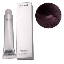 Фото Kapous Крем-краска для волос - 4.2 фиолетово-коричневый 100 мл