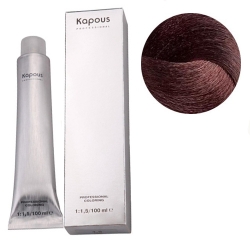 Фото Kapous Крем-краска для волос - 4.5 коричневый махагон 100 мл