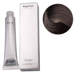 Фото Kapous Крем-краска для волос - 5.0 насыщенный светло-коричневый 100 мл