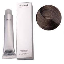 Фото Kapous Крем-краска для волос - 5.1 светлый пепельно-коричневый 100 мл