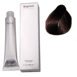 Фото Kapous Крем-краска для волос - 5.23 перламутрово-бежевый-коричневый 100 мл